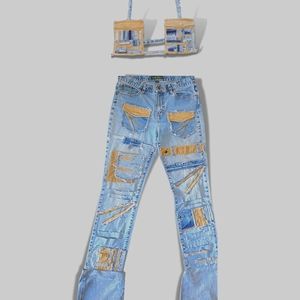 Custom stacked 2pc Set